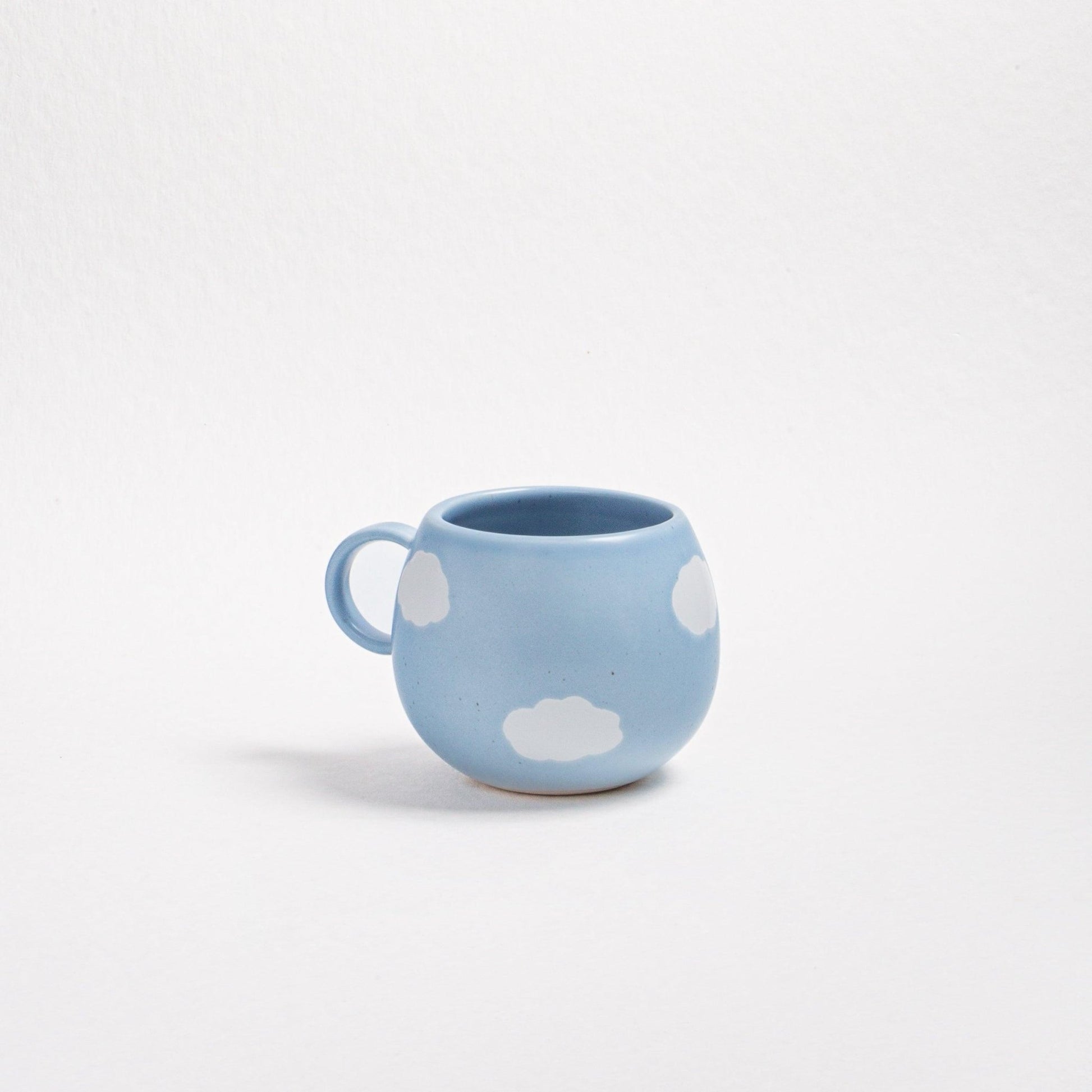 Blue Ball Mug 8.5oz / 250ml stoneware ceramic — Cloud Collection - mosswell.us