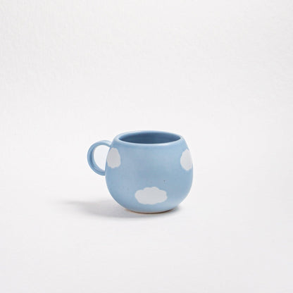 Blue Ball Mug 8.5oz / 250ml stoneware ceramic — Cloud Collection - mosswell.us