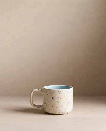 Set of 4 Colors Espresso Mugs stoneware ceramic — Breeze Party Out