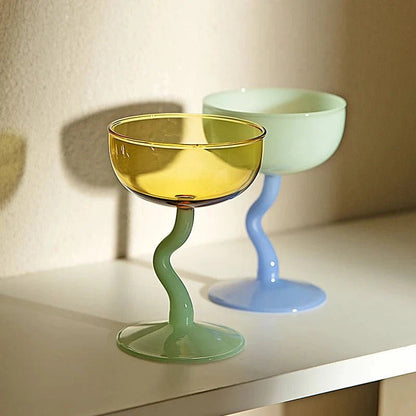 Candy Color Dessert Glass Cup - mosswell.us