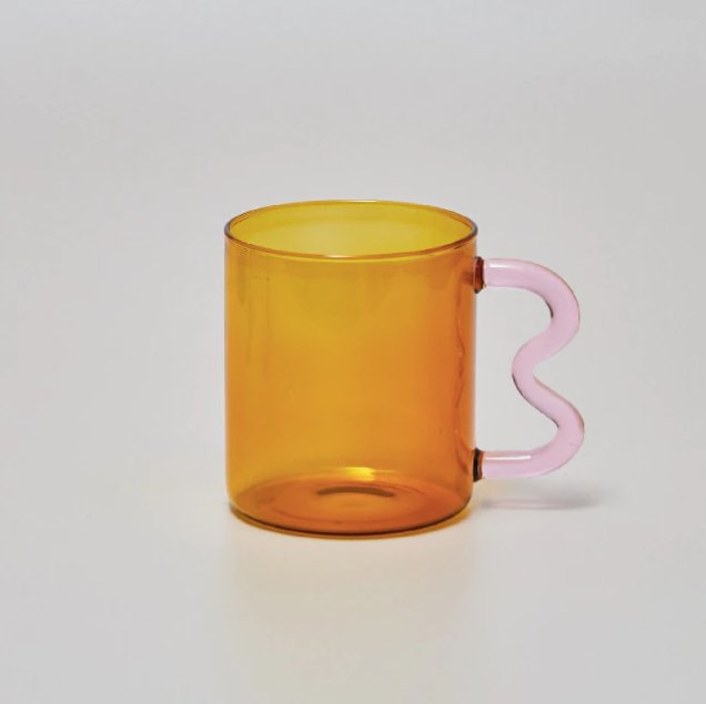 Colorful Ear Glass Mug - mosswell.us