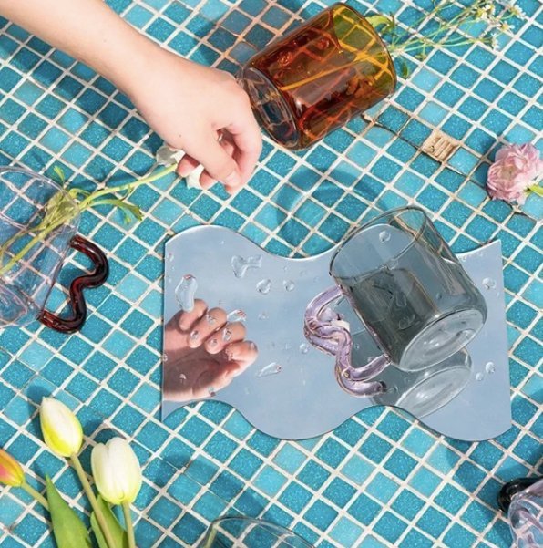 Colorful Ear Glass Mug - mosswell.us