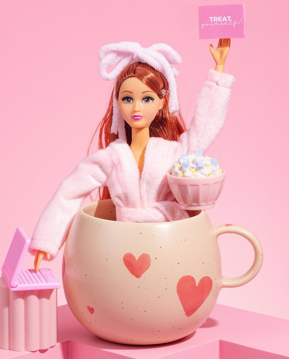 Hearts Stoneware ceramic Mug 17oz / 500ml —  Limited Edition