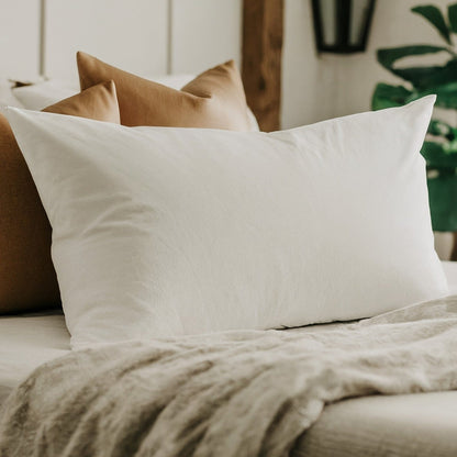 Dada Bedding Luxury 20x28 Pillow Insert - Soft Medium Firm, Premium Polyester, Perfect for Side and Back Sleepers - mosswell.us