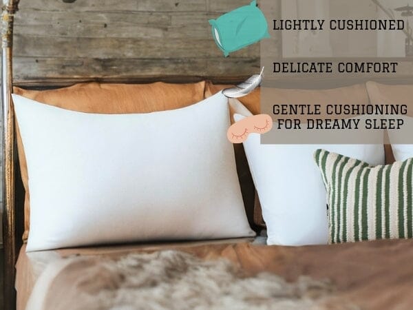 Dada Bedding Luxury 20x28 Pillow Insert - Soft Medium Firm, Premium Polyester, Perfect for Side and Back Sleepers - mosswell.us