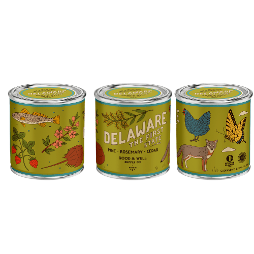 Delaware State Candle - mosswell.us