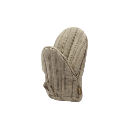Striped Half Oven Mitt
