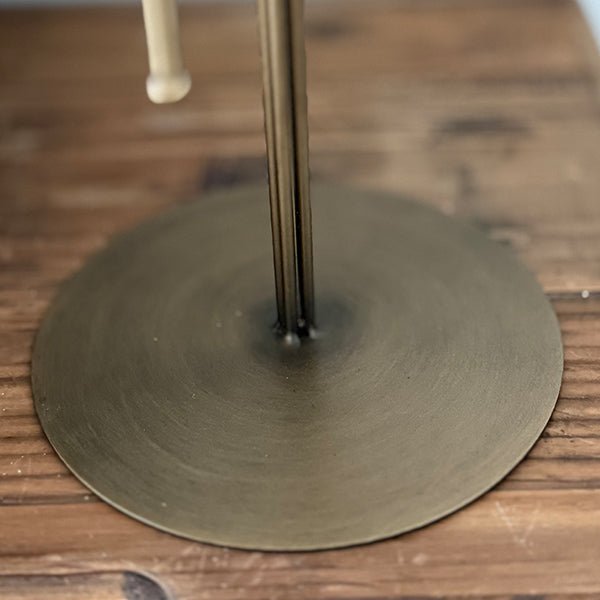 Freestanding Antique Iron Candelabra, Set of Two - mosswell.us