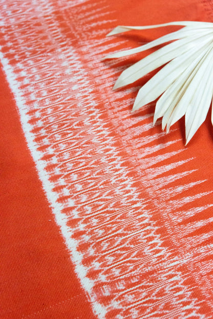 Gabriela Jaspé Table Runner - Orange - mosswell.us