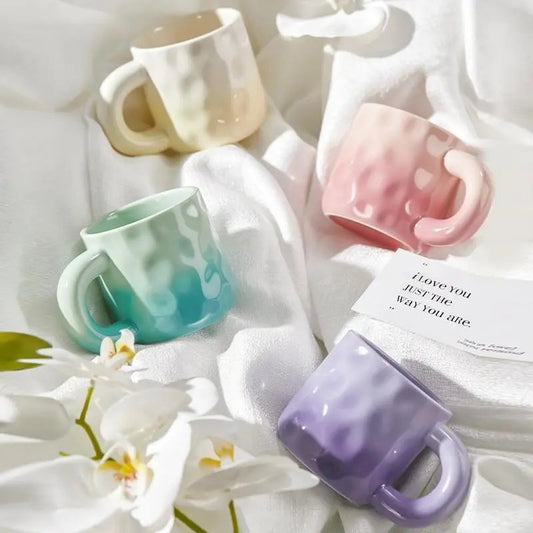 Gradient Color Ceramic Mugs - mosswell.us