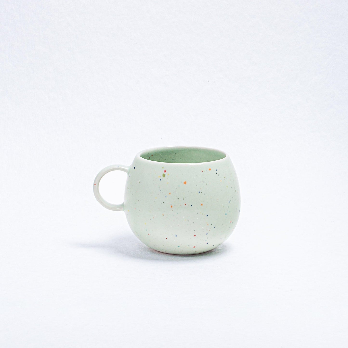 Green Ball Mug 17oz / 500ml stoneware ceramic — Party Collection - mosswell.us