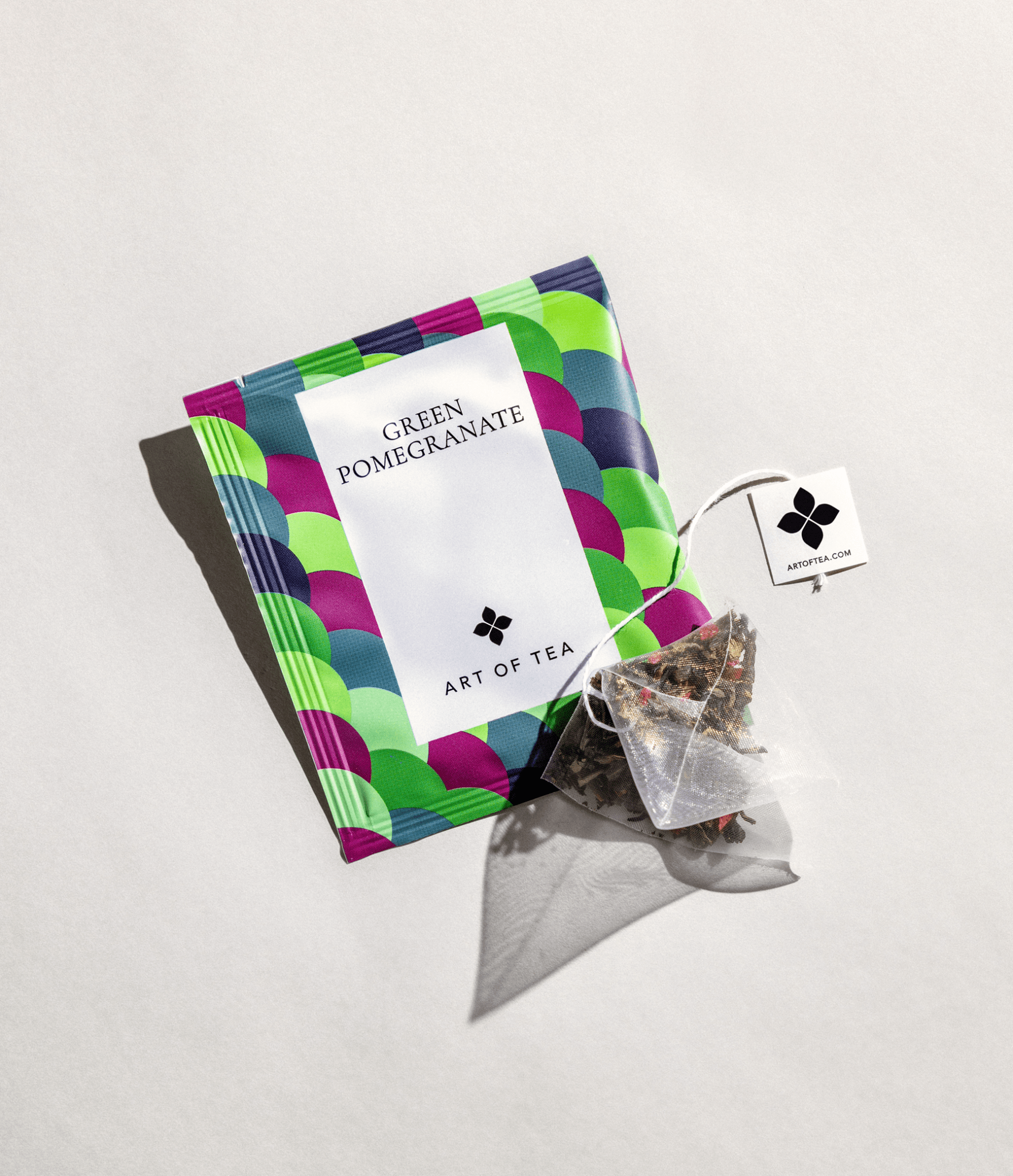Green Pomegranate Tea Eco Teabag Sachets - mosswell.us