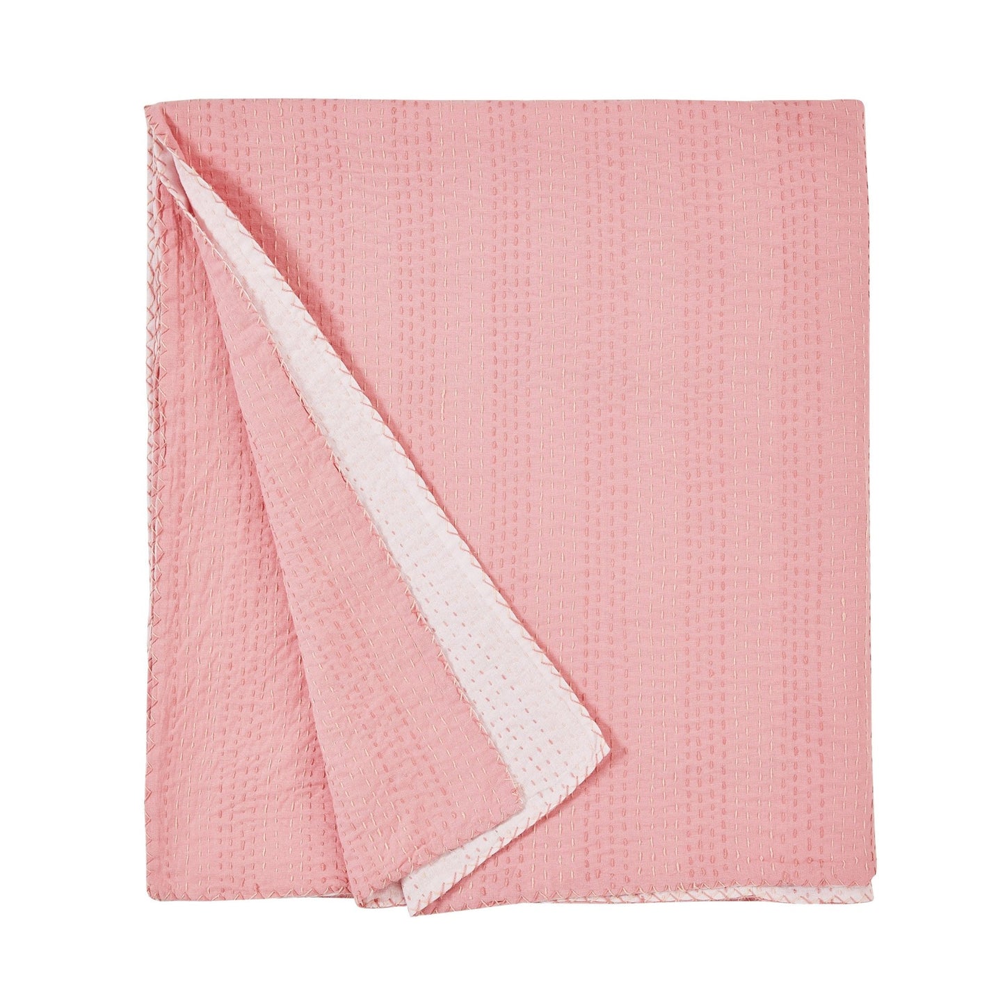 Hand Stitched Reversible Kantha Coverlets - mosswell.us