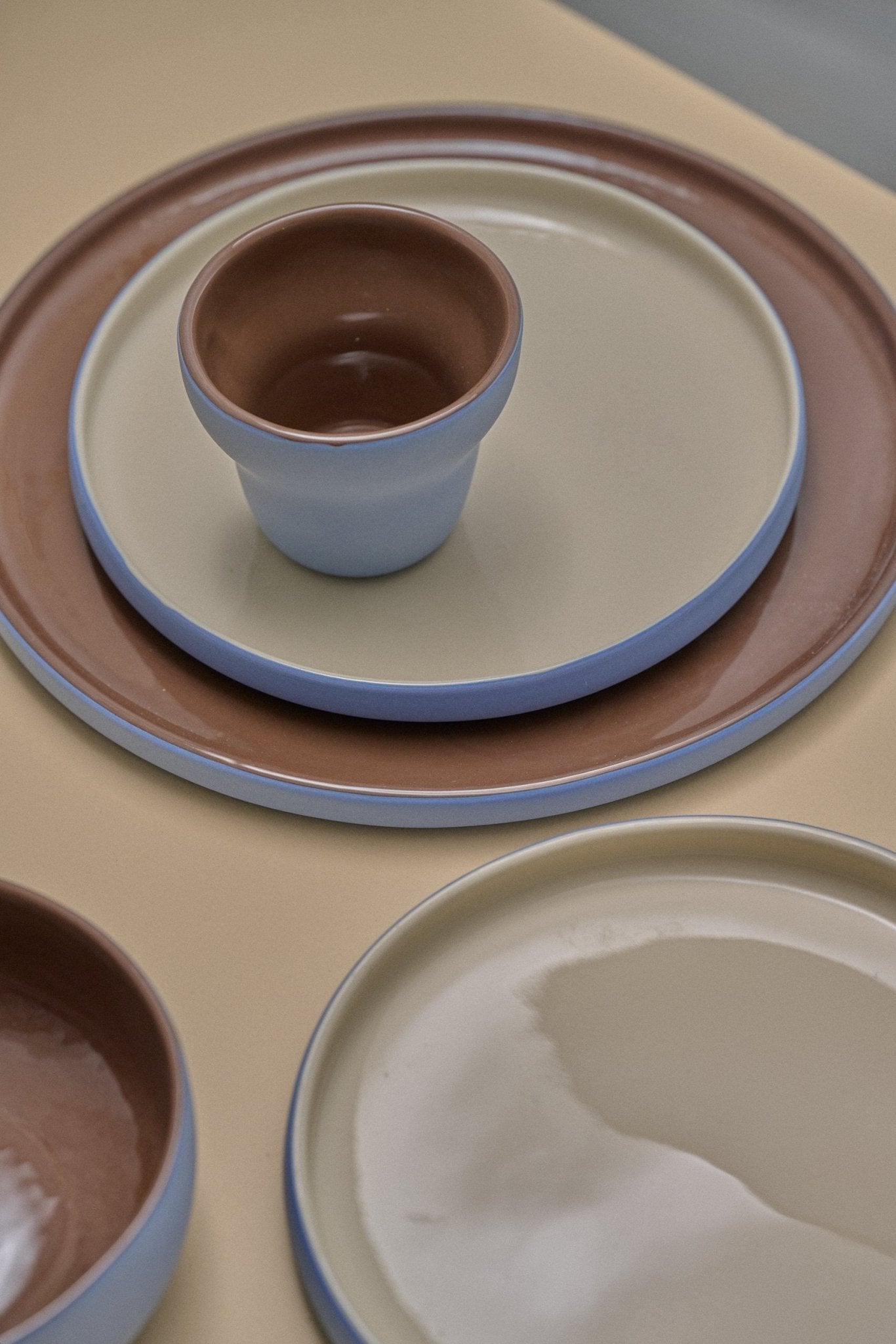 Handmade Porcelain Dinner Plate - mosswell.us