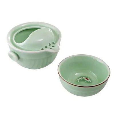 Koi Fish Kung Fu Tea Set - mosswell.us