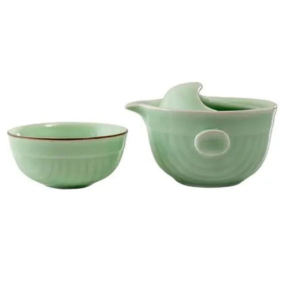 Koi Fish Kung Fu Tea Set - mosswell.us