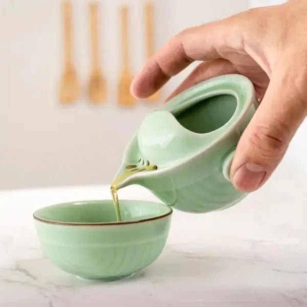 Koi Fish Kung Fu Tea Set - mosswell.us