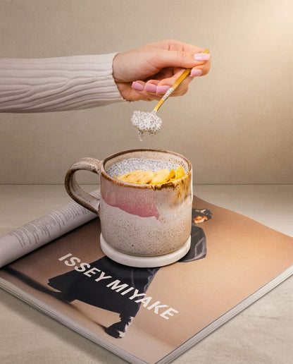 Mug 12.2oz / 360ml stoneware ceramic — Melting Ice Cream Collection