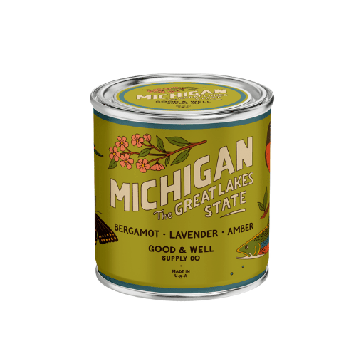 Michigan State Candle - mosswell.us