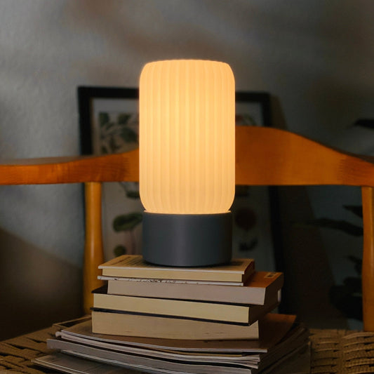 Milk Shade Barrel Table Lamp - mosswell.us