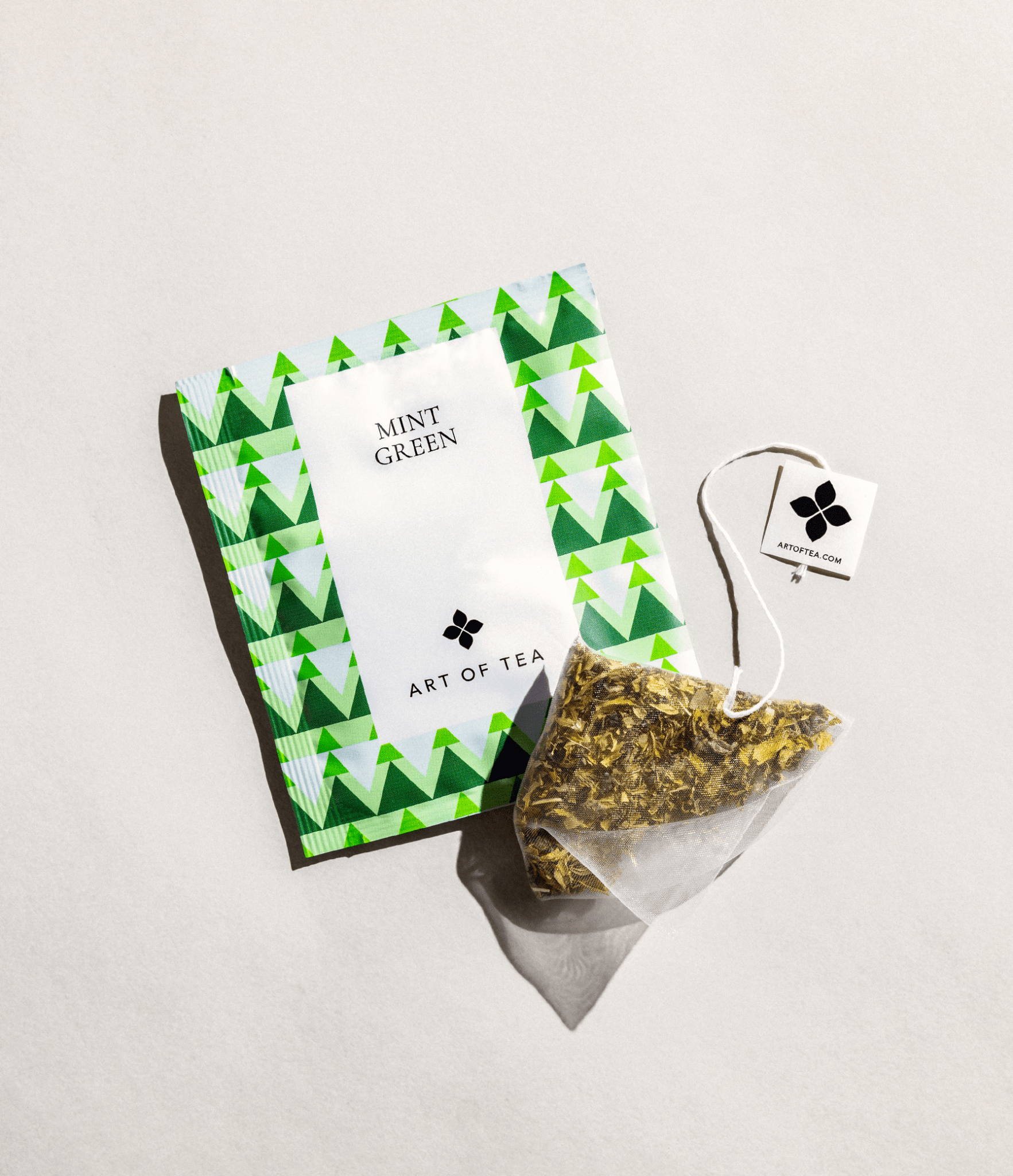 Mint Green Tea Eco Teabag Sachets - mosswell.us