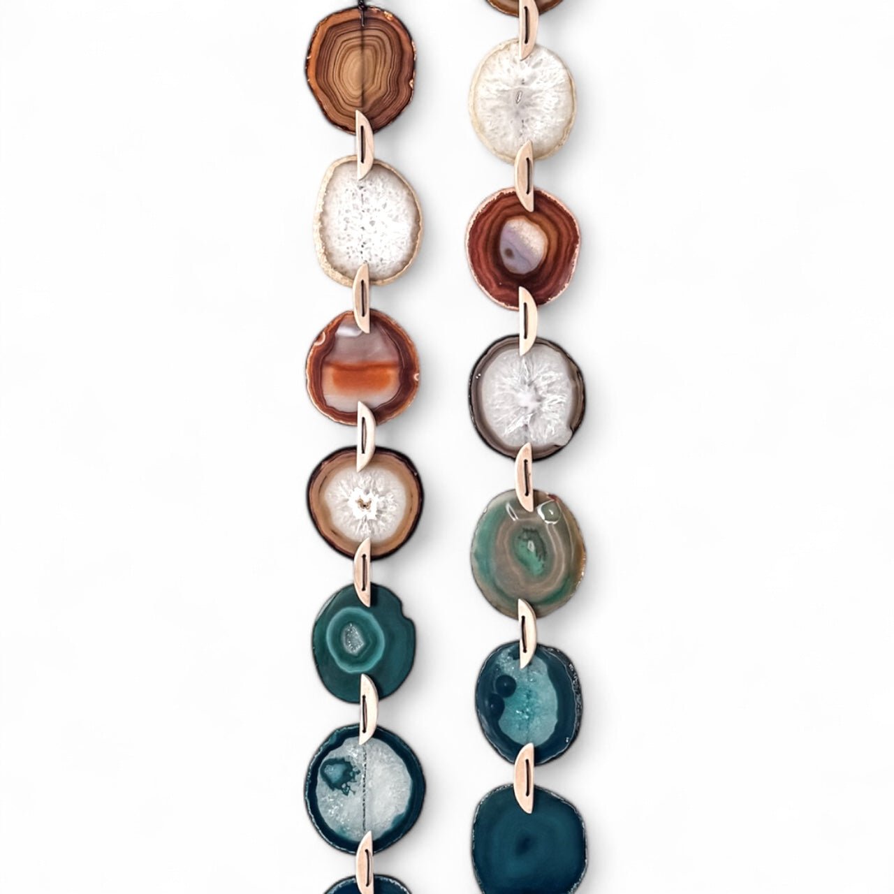 Natural Agate x Bell Garland Wall Hanging - mosswell.us