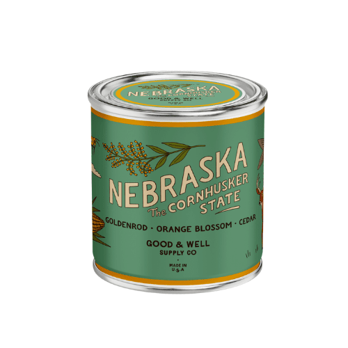 Nebraska State Candle - mosswell.us