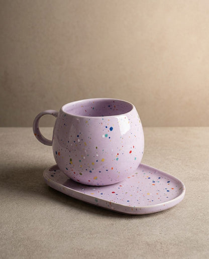 Lilac Ball Mug 500ml / 17oz stoneware ceramic — Party Collection