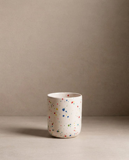 Set of 6 Espresso Cups/ Egg Cups stoneware ceramic — Party Collection