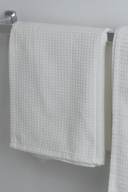 Organic Cotton Waffle Bathroom Towels - mosswell.us