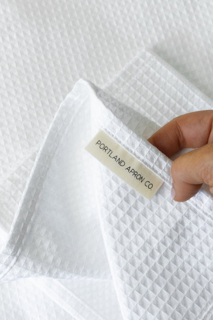 Organic Cotton Waffle Bathroom Towels - mosswell.us