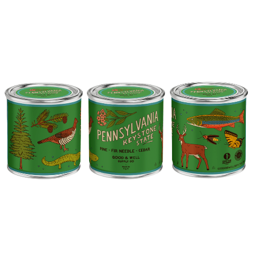 Pennsylvania State Candle - mosswell.us