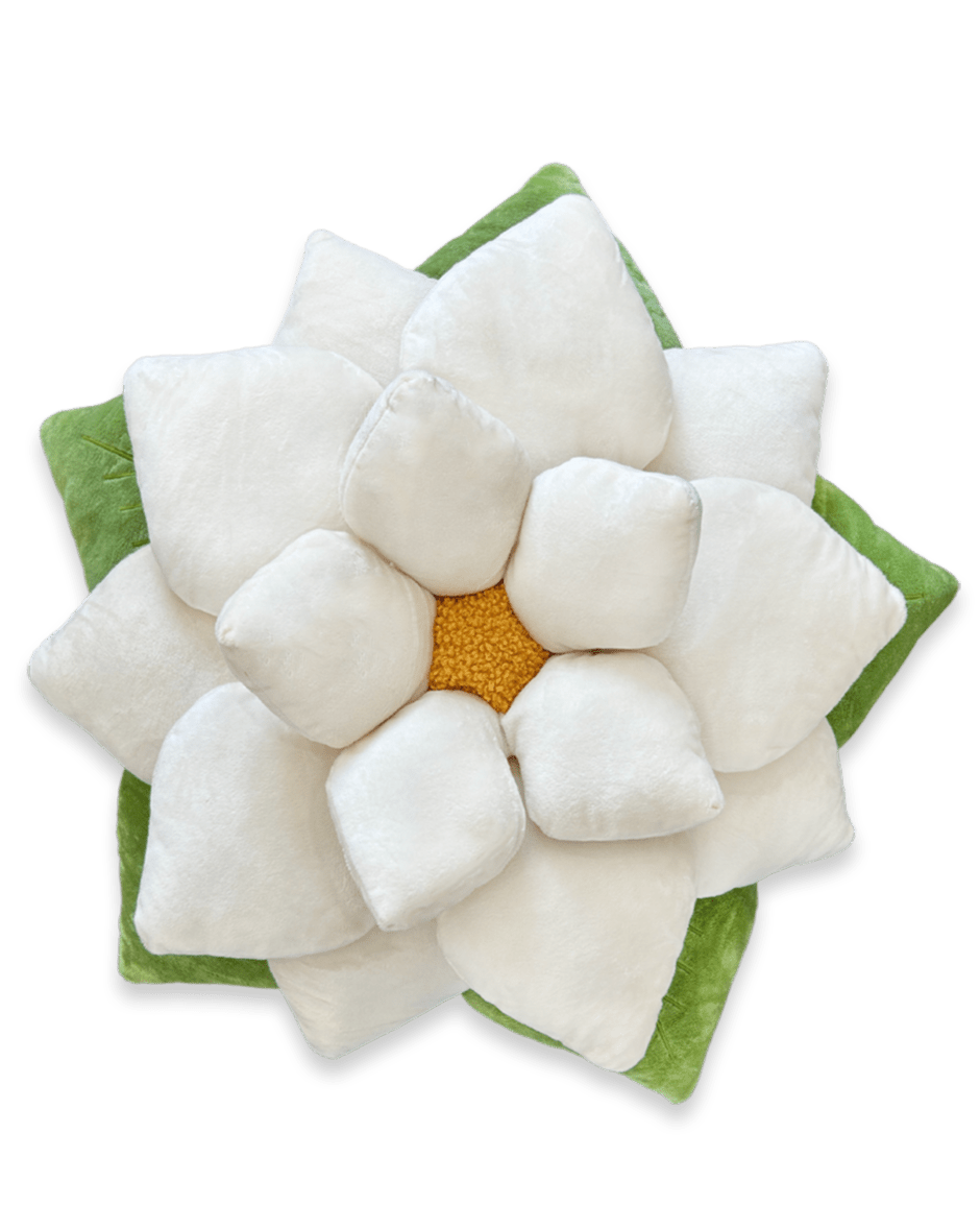 Poinsettia Pillow - Marshmallow White - mosswell.us