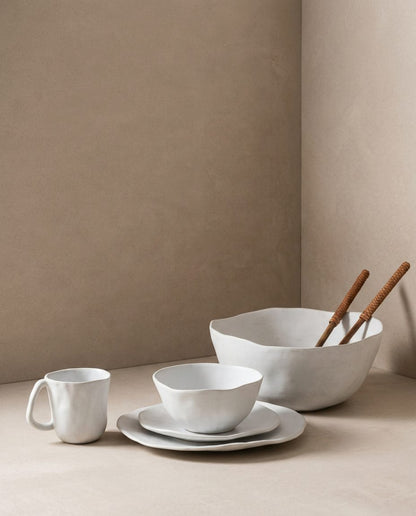 White Mug 10.1oz / 300ml stoneware ceramic — Pure Collection