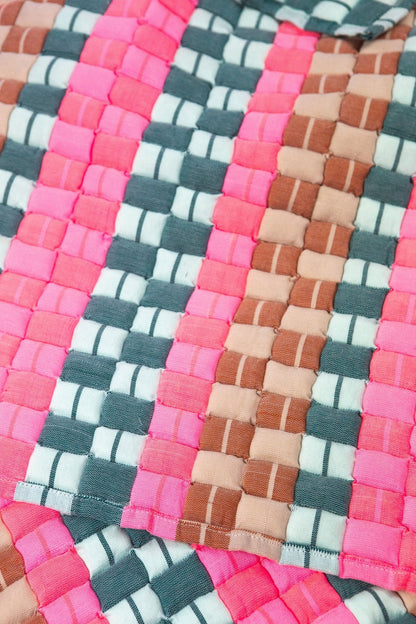 Quilted Sujani Throw Blanket - Multi - mosswell.us