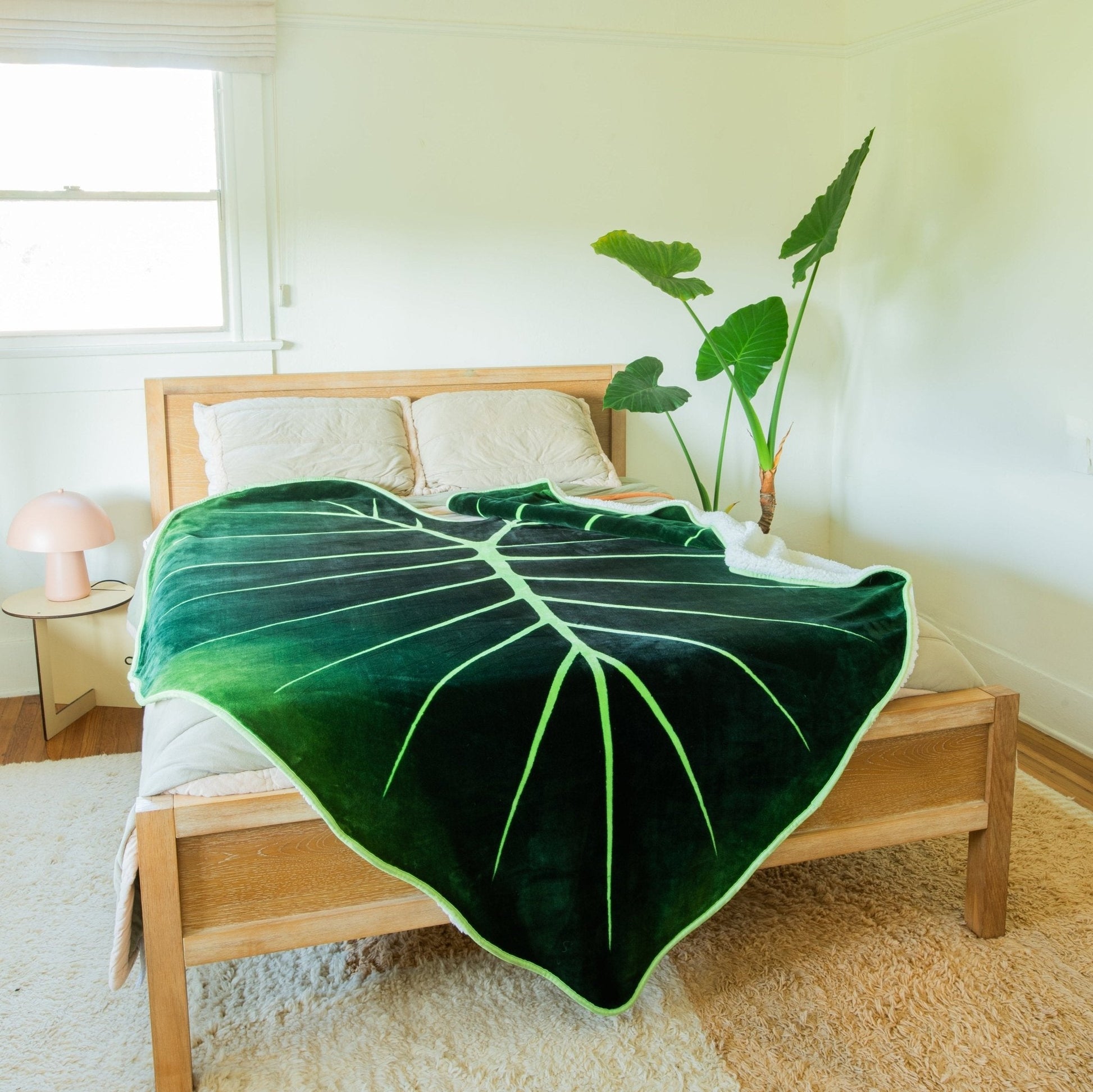 Regal Shield Giant Leaf Blanket - mosswell.us
