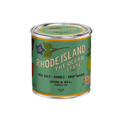 Rhode Island State Candle - mosswell.us