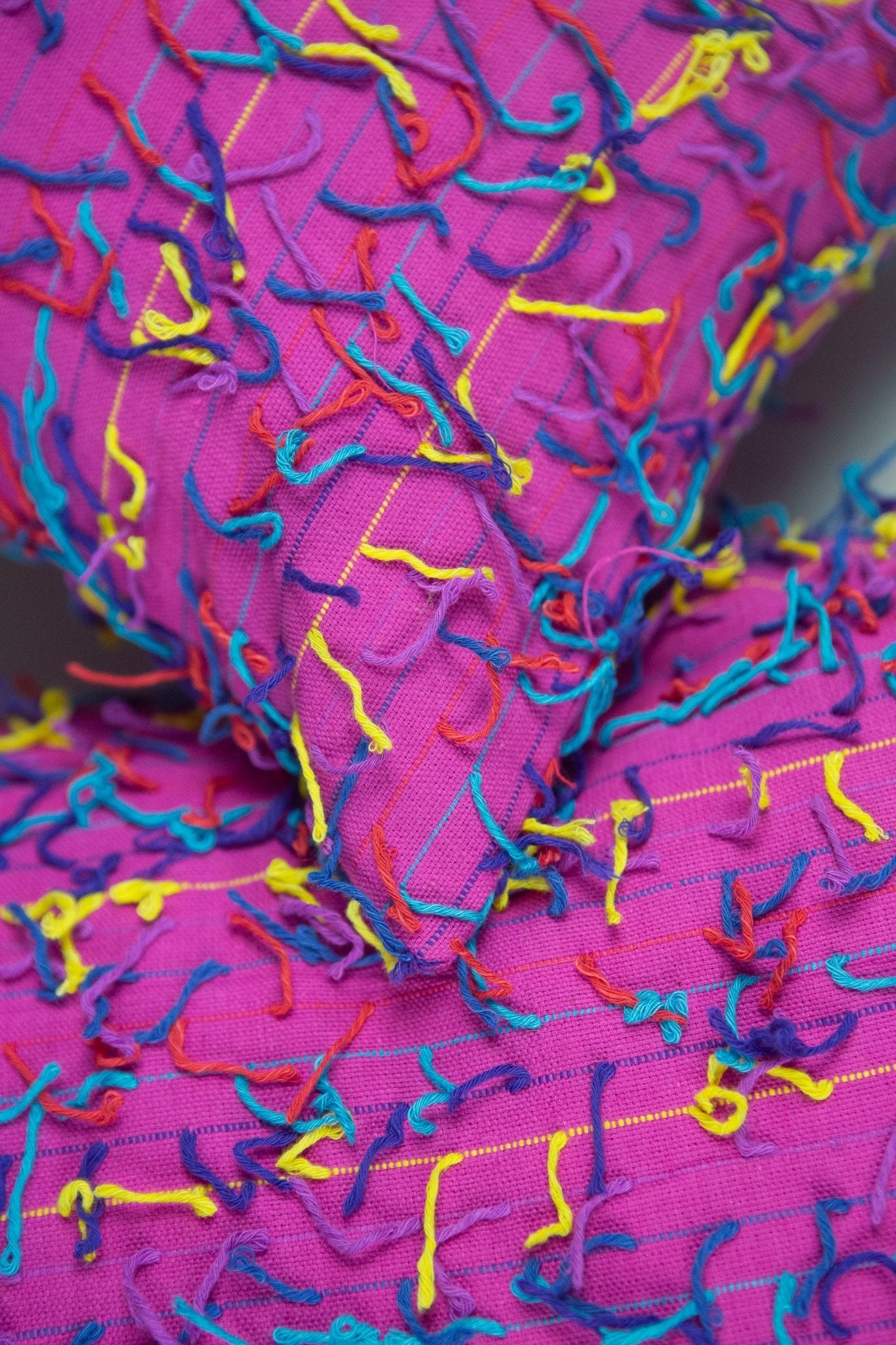 Rosa Shag Sqaure Pillow - mosswell.us