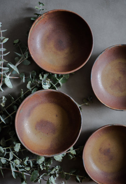 Rust Stoneware Mini Bowl - mosswell.us
