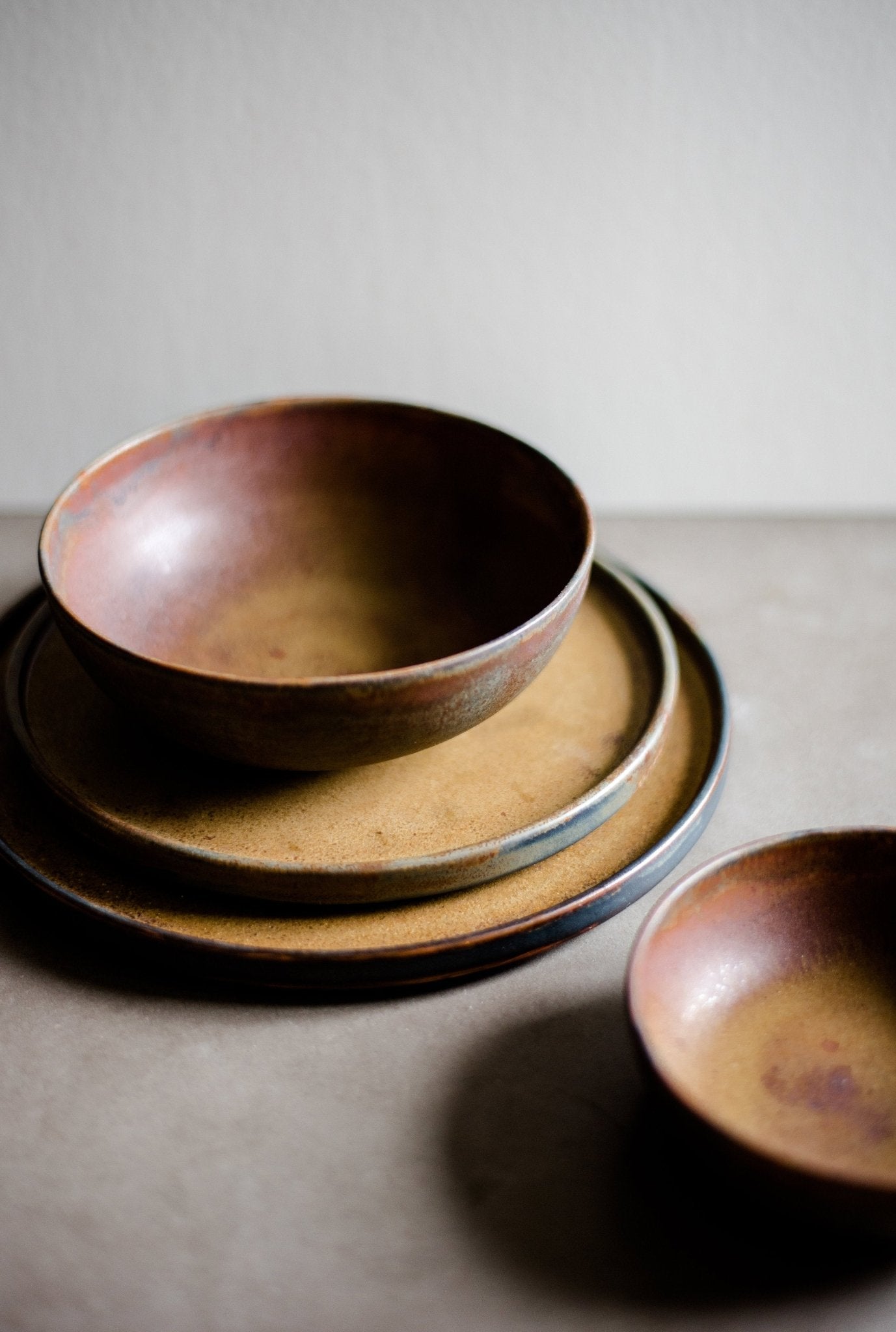 Rust Stoneware Mini Bowl - mosswell.us