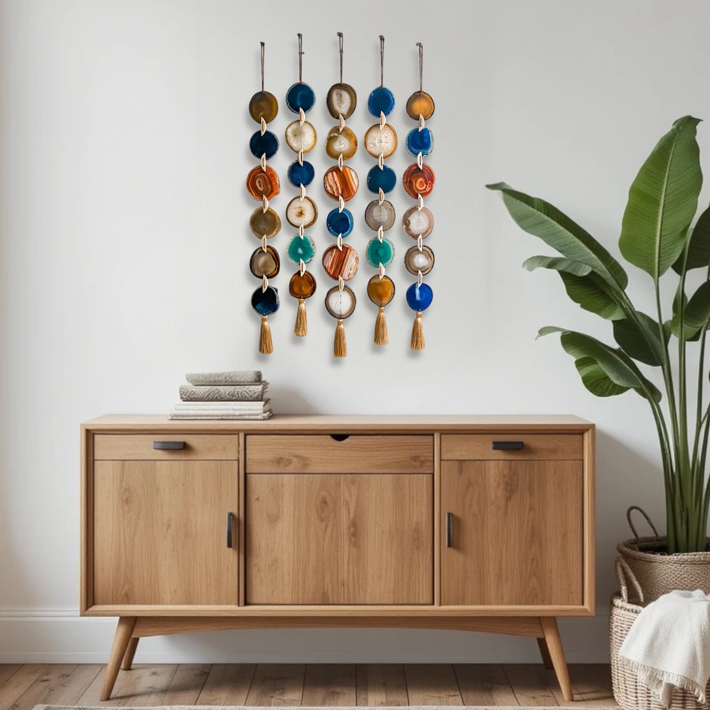 Sedona Skies Agate Wall Hanging - mosswell.us