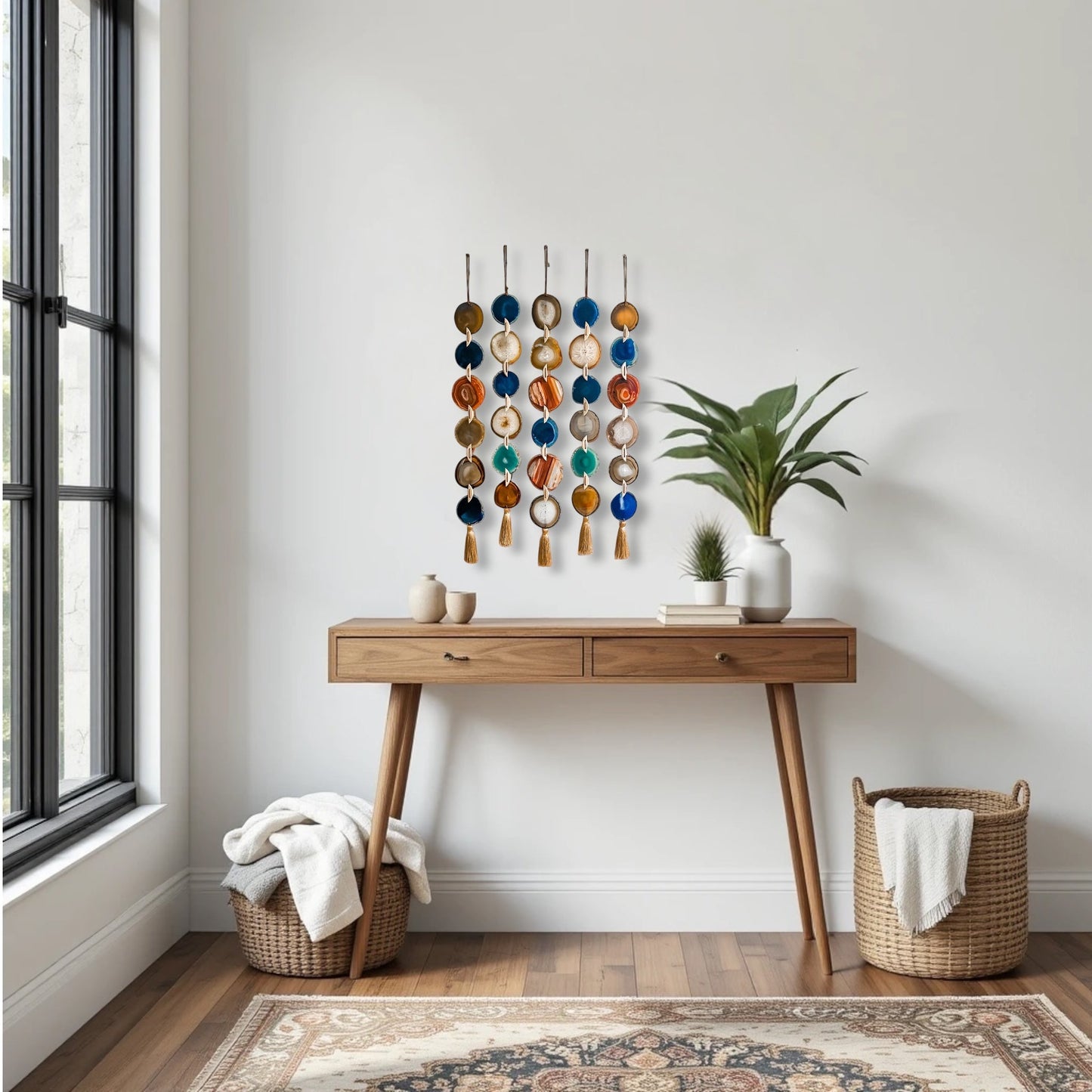 Sedona Skies Agate Wall Hanging - mosswell.us