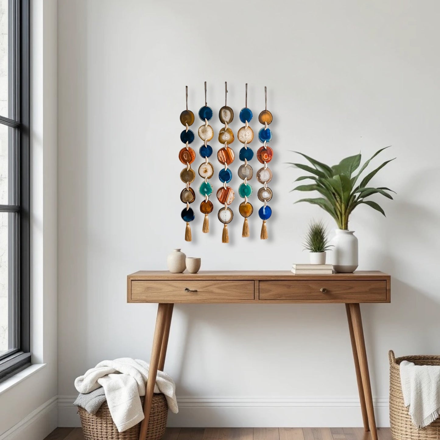 Sedona Skies Agate Wall Hanging - mosswell.us