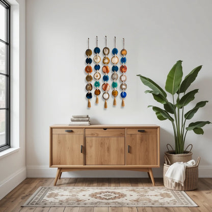 Sedona Skies Agate Wall Hanging - mosswell.us