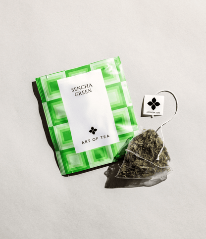Sencha Green Tea Eco Teabag Sachets - mosswell.us