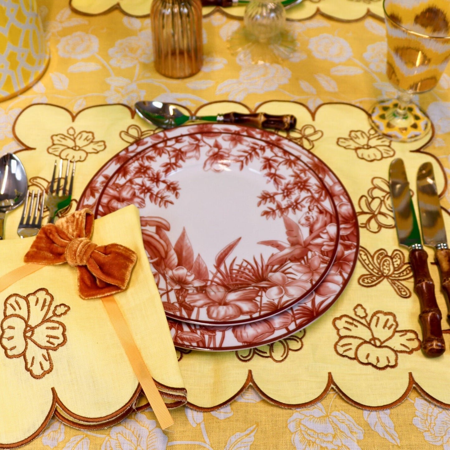 Sepia Estate Starter Plate - Set of 4 - mosswell.us