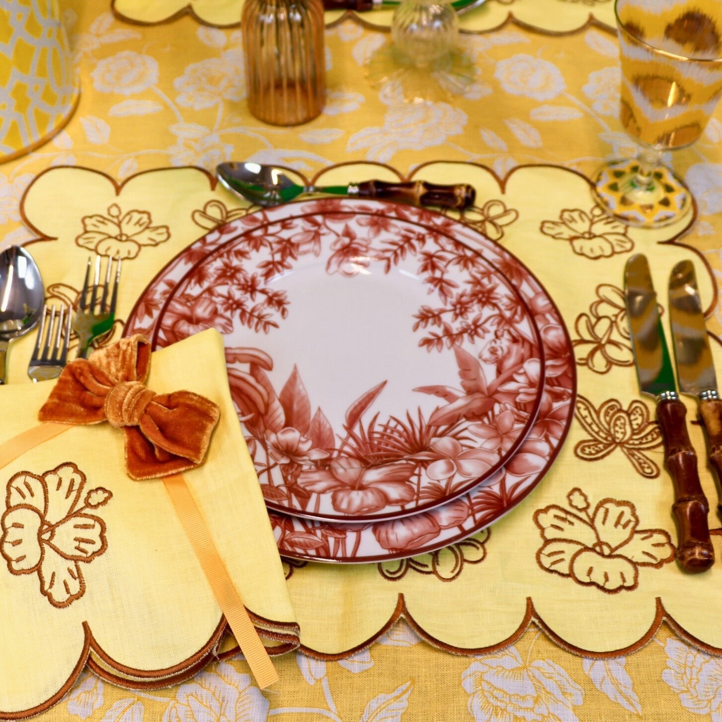 Sepia Estate Starter Plate - Set of 4 - mosswell.us