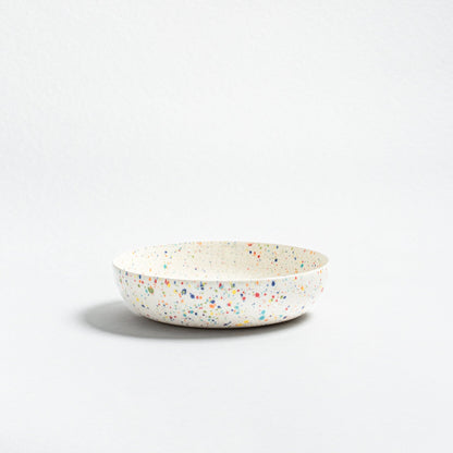 Set of 30 White stoneware ceramic Dinnerware — Party Collection - mosswell.us