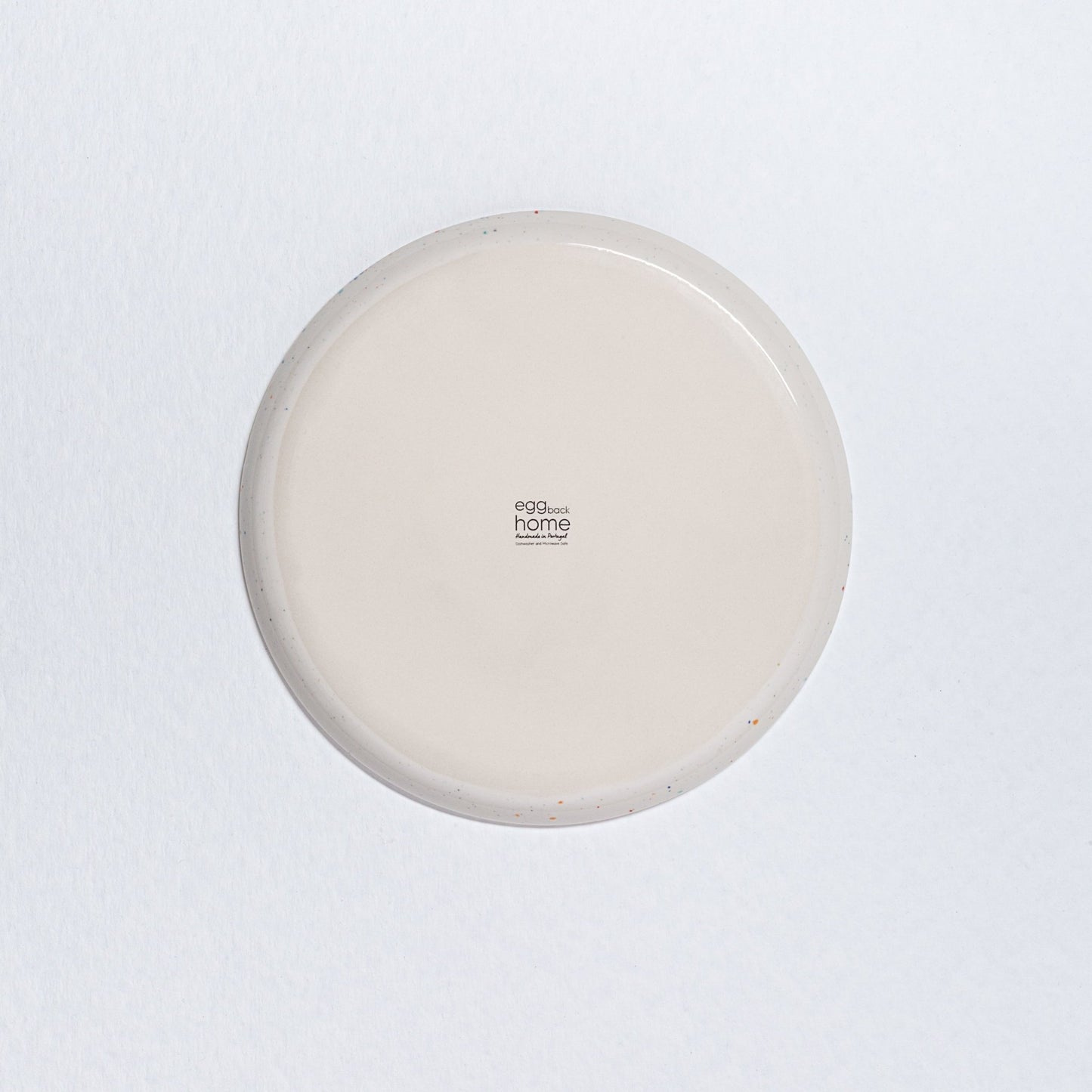 Set of 6 White Dinner Plates 11" stoneware ceramic — Party Collection - mosswell.us