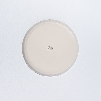 Set of 6 White Dinner Plates 11" stoneware ceramic — Party Collection - mosswell.us